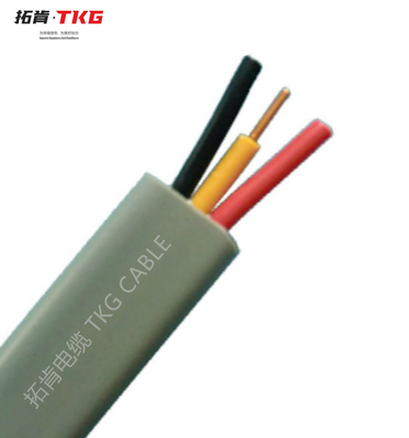 护套扁线 聚氯乙烯绝缘护套扁型电缆